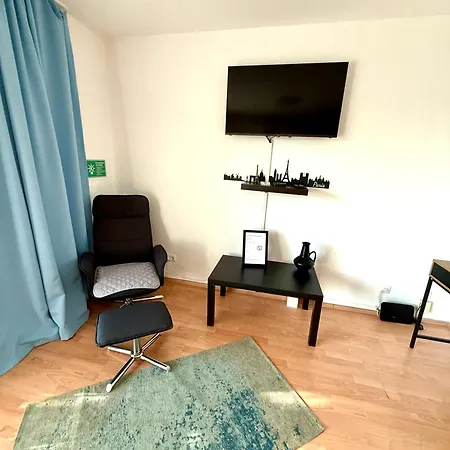 公寓 15-zentrales 2-zimmer Apartment-wlan,magenta Tv Und Grosse Balkon Mit Gartenblick 威斯巴登