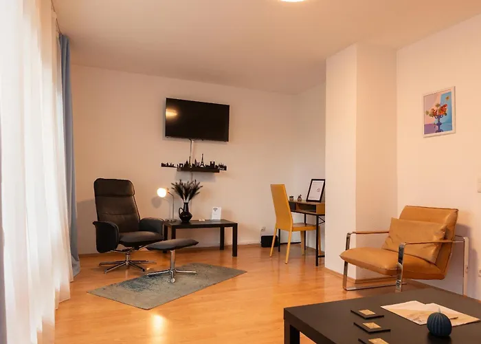 15-zentrales 2-zimmer Apartment-wlan,magenta Tv Und Grosse Balkon Mit Gartenblick