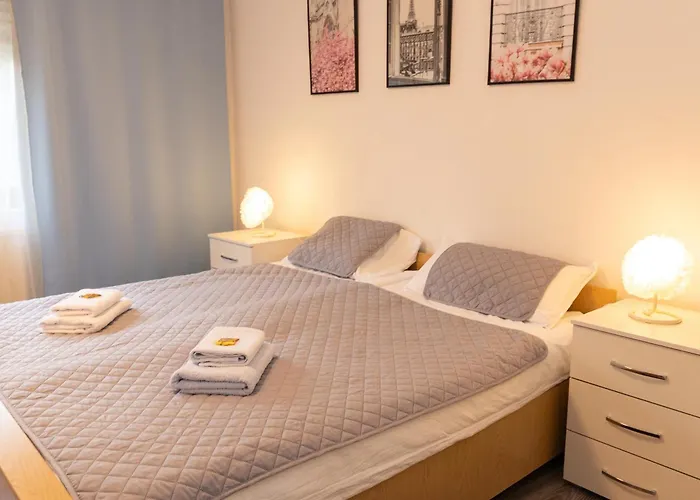 15-zentrales 2-zimmer Apartment-wlan,magenta Tv Und Grosse Balkon Mit Gartenblick Appartement *